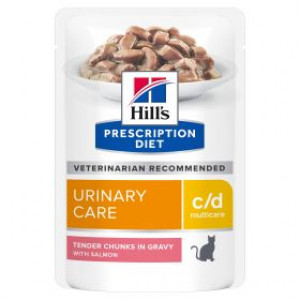HILLS PD C/D Hill's Prescription Diet Urinary care with Salmon 12 x 85 g